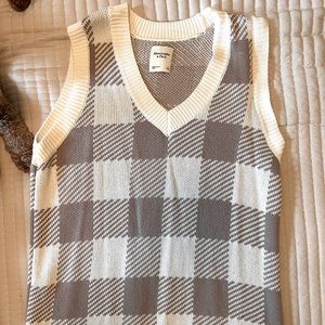 Abercrombie sweater vest dress